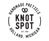 HANDMADE PRETZELS KNOT SPOT EST. 2018 HOLLAND, MICHIGAN