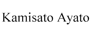 KAMISATO AYATO
