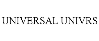 UNIVERSAL UNIVRS