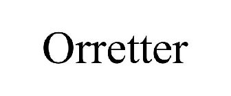 ORRETTER