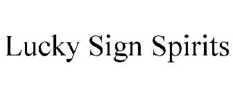 LUCKY SIGN SPIRITS