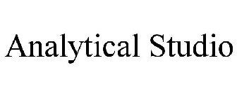 ANALYTICAL STUDIO