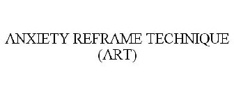 ANXIETY REFRAME TECHNIQUE (A.R.T)