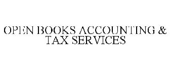 OPEN BOOKS ACCOUNTING & TAX SERVICES