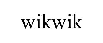 WIKWIK