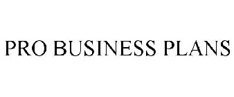 PRO BUSINESS-PLANS