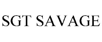 SGT SAVAGE