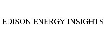 EDISON ENERGY INSIGHTS