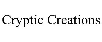 CRYPTIC CREATIONS