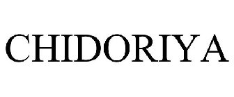 CHIDORIYA