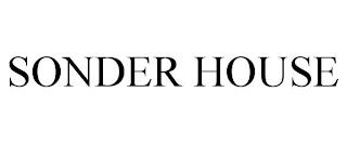 SONDER HOUSE