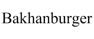 BAKHANBURGER