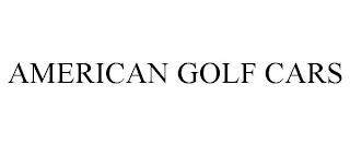 AMERICAN GOLF CARS