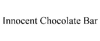 INNOCENT CHOCOLATE BAR