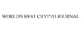 WORLD'S BEST CRYPTO JOURNAL