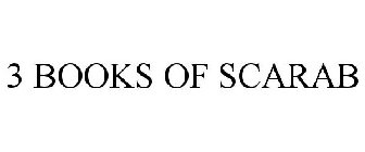 3 BOOKS OF SCARAB