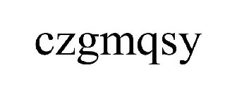 CZGMQSY
