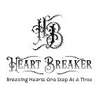 HB HEART BREAKER BREAKING HEARTS ONE STEP AT A TIME