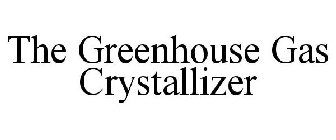 THE GREENHOUSE GAS CRYSTALLIZER