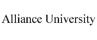 ALLIANCE UNIVERSITY