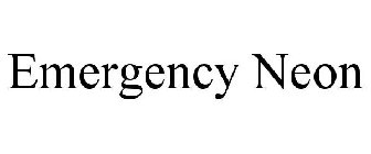 EMERGENCY NEON