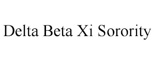 DELTA BETA XI SORORITY