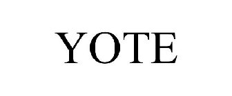 YOTE