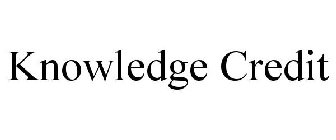 KNOWLEDGE CREDIT