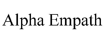 ALPHA EMPATH