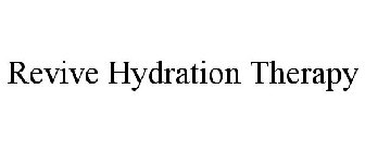 REVIVE HYDRATION THERAPY
