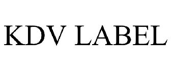 KDV LABEL