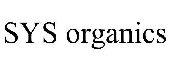 SYS ORGANICS