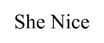 SHE NICE