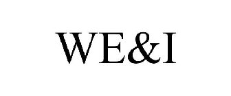 WE&I