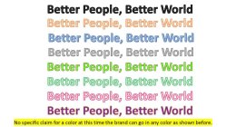 BETTER PEOPLE, BETTER WORLD