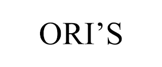 ORI'S