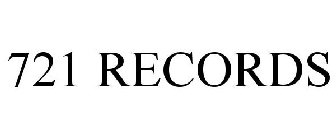 721 RECORDS