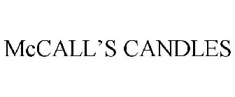 MCCALL'S CANDLES