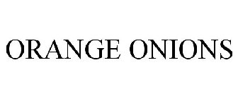 ORANGE ONIONS