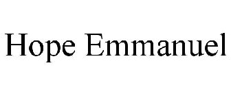 HOPE EMMANUEL