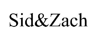 SID&ZACH