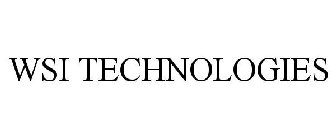 WSI TECHNOLOGIES