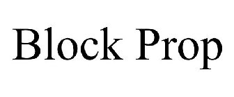 BLOCK PROP