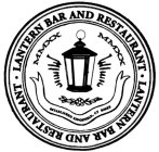 LANTERN BAR AND RESTAURANT ESTABLISHED RIDGEFIELD, CT MMXX