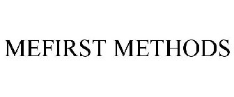 MEFIRST METHODS