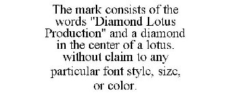 THE MARK CONSISTS OF THE WORDS 