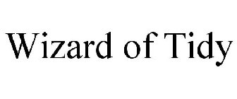 WIZARD OF TIDY