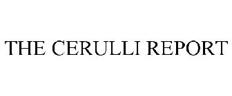 THE CERULLI REPORT