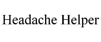 HEADACHE HELPER