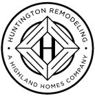 H HUNTINGTON REMODELING A HIGHLAND HOMES COMPANY